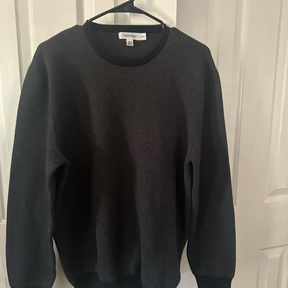 Calvin Klein Black Crewneck Sweater